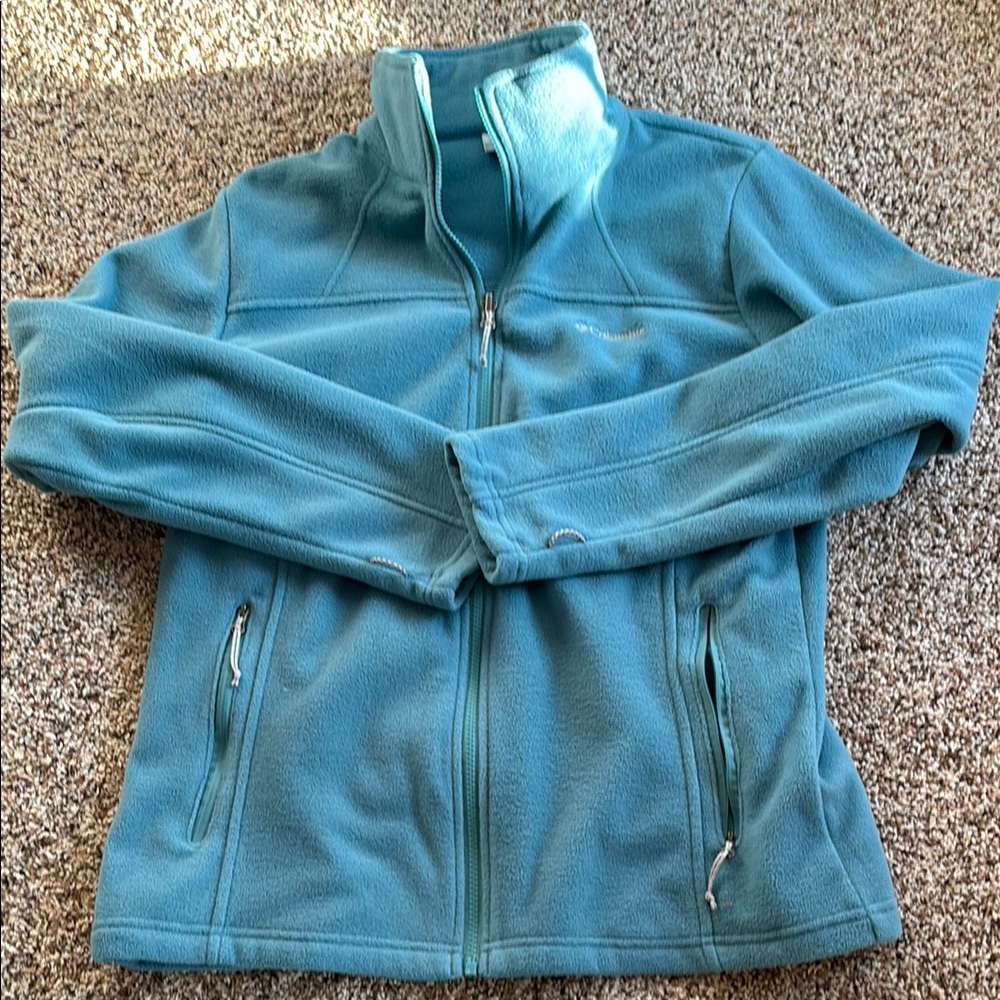 Women's Teal Fleece Jacket